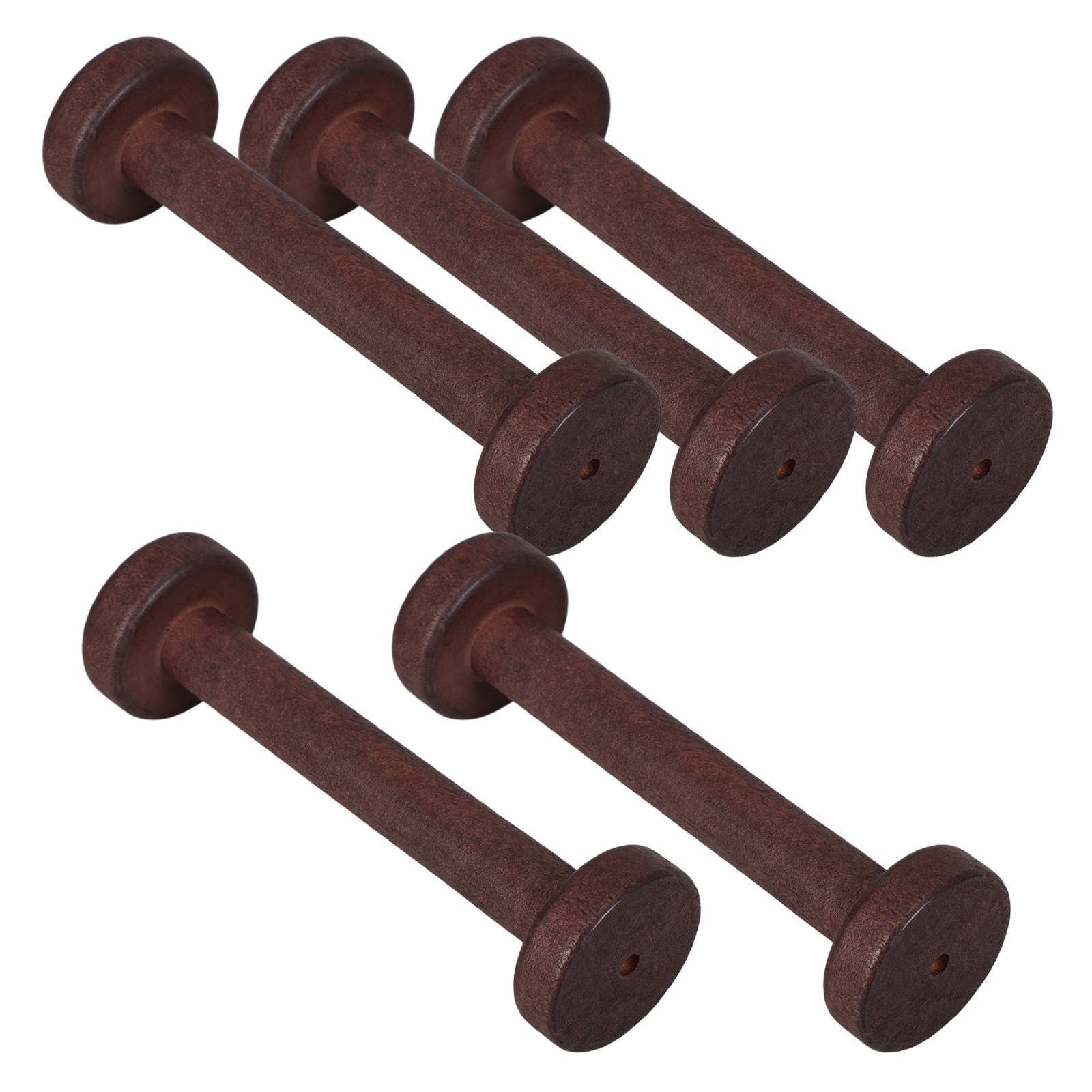 Woodworking Diy Projects - 5Pcs Wooden Spools for Crafts Unfinished