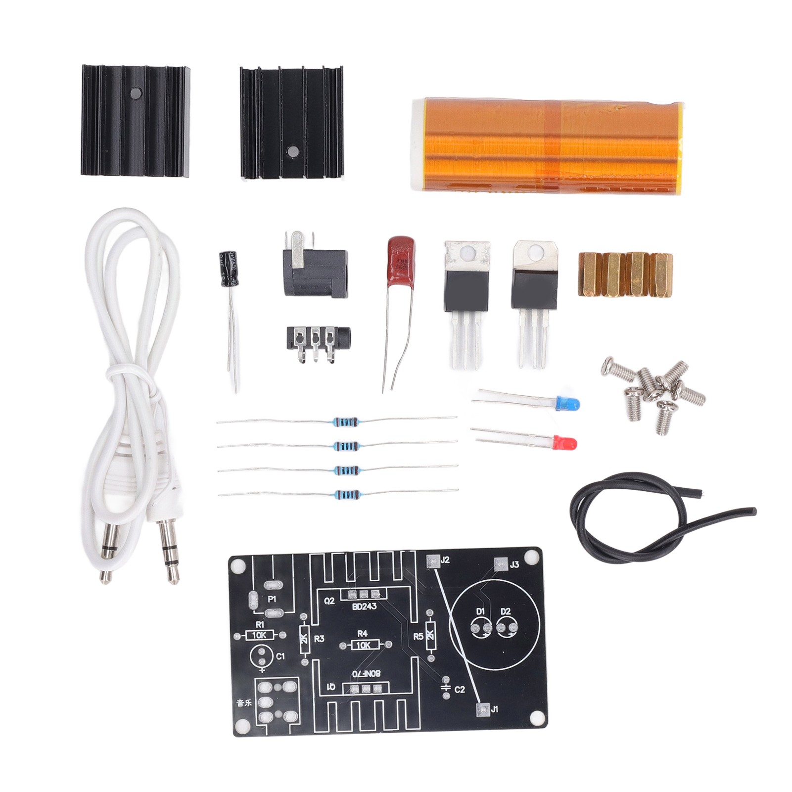Woodworking Kits For Adults - 15W Mini Music Tesla Coil Kit