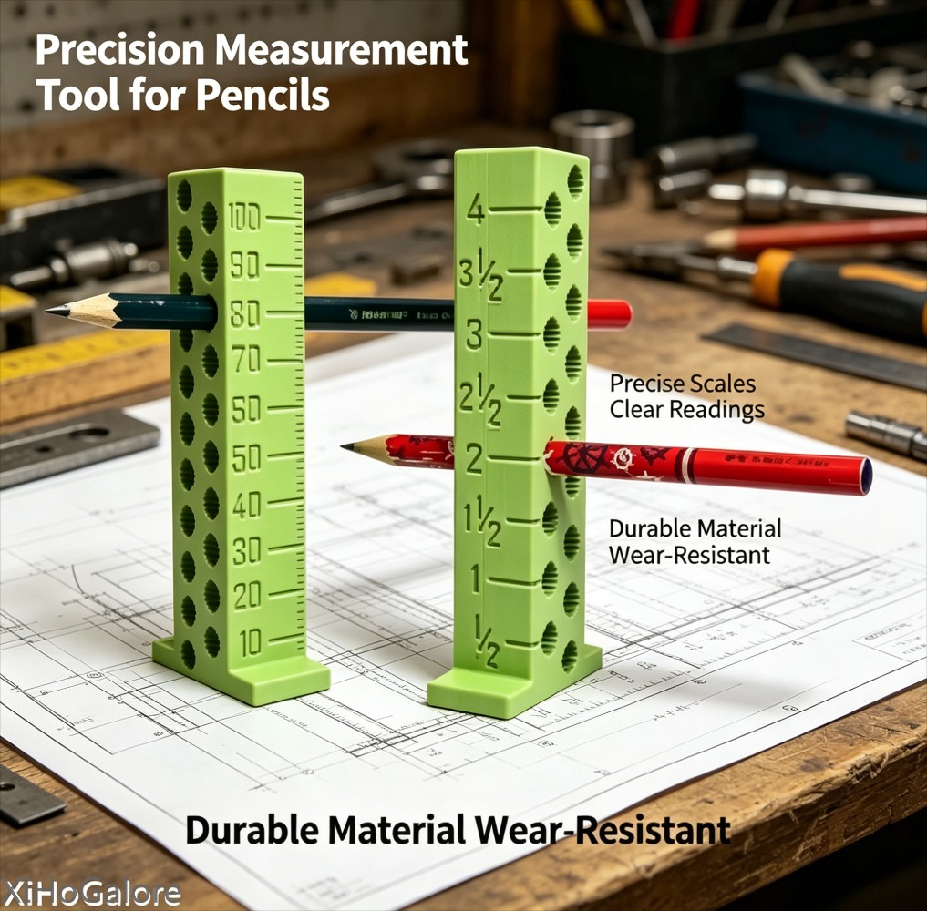 Woodworking Kits - Professional Woodworking Height Marking Ruler 3D