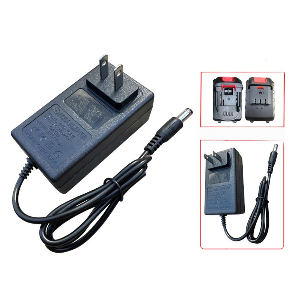 Woodworking Uk - 21V Lithium Battery Charger 1A US/EU/UK/AU