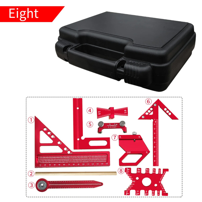 Woodworking Kits - Woodworking Aluminum Square Kit with Box