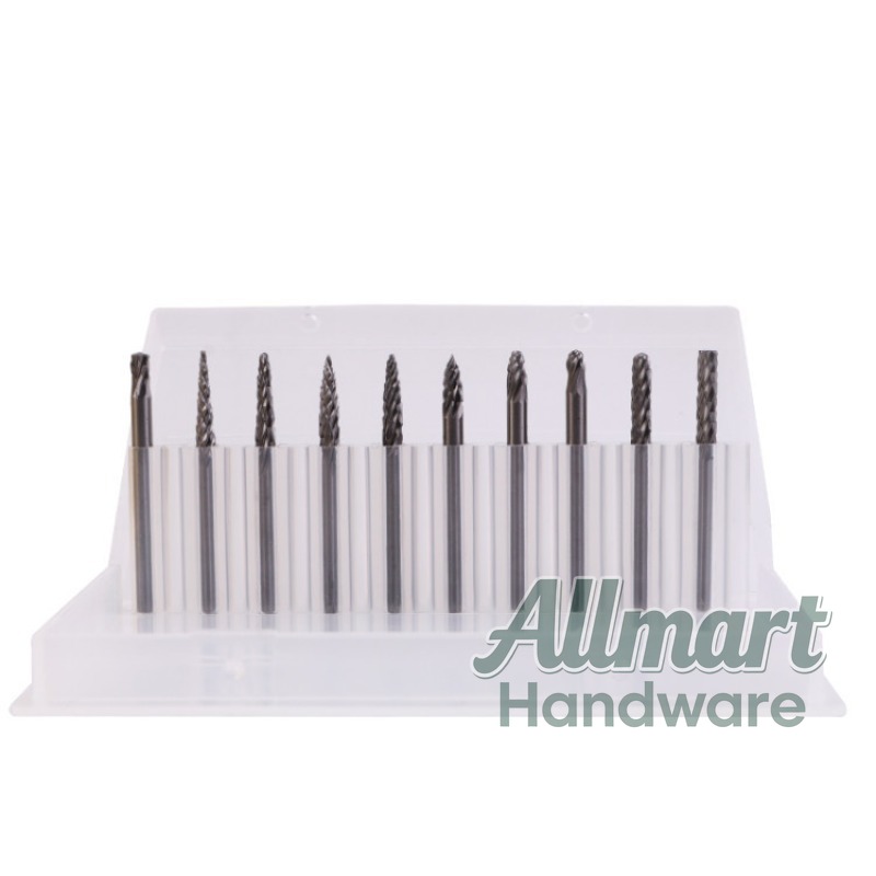 Woodworking Kits - 10PCS Wood Carbide Rotary Burr Set,