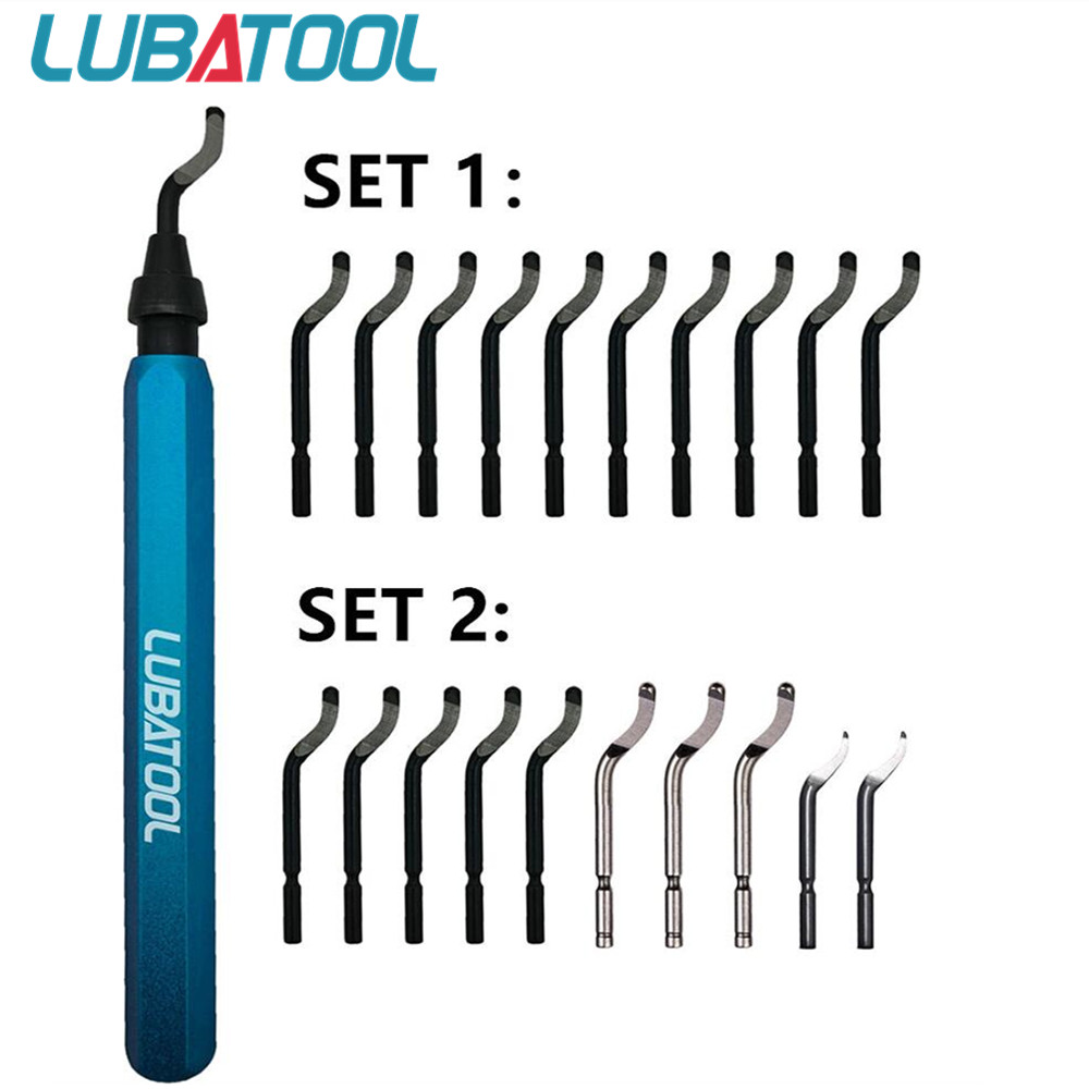 Woodworking Resin - LUBATOOL Deburring Tool with 11 HSS