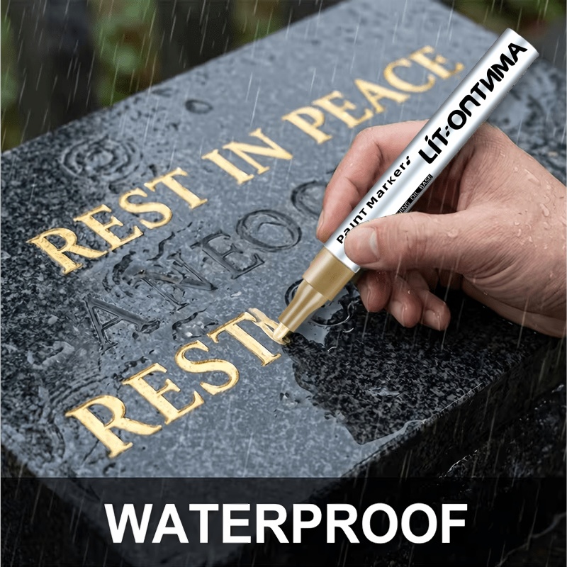 Woodworking Diy Projects - Oil-Based Marker Pen, Quick Drying Waterproof