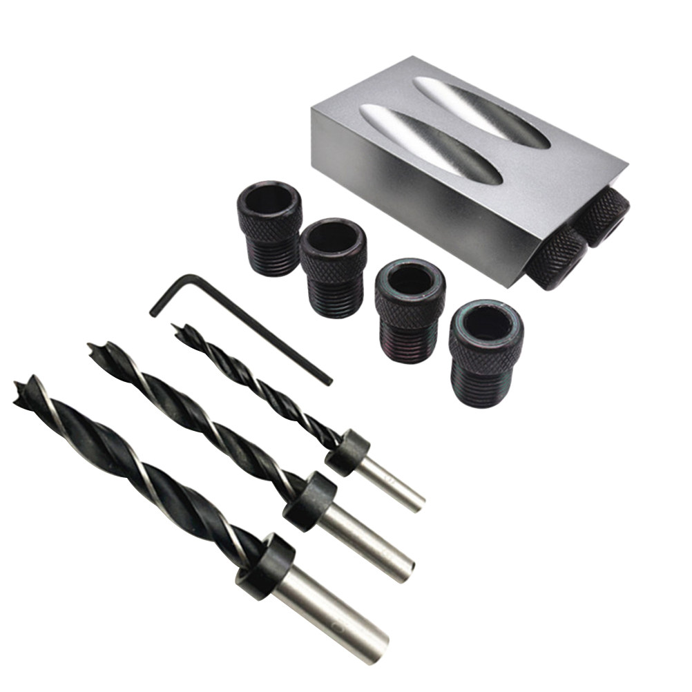 Woodworking Kits - 34pcs Oblique Hole Drill Set 15