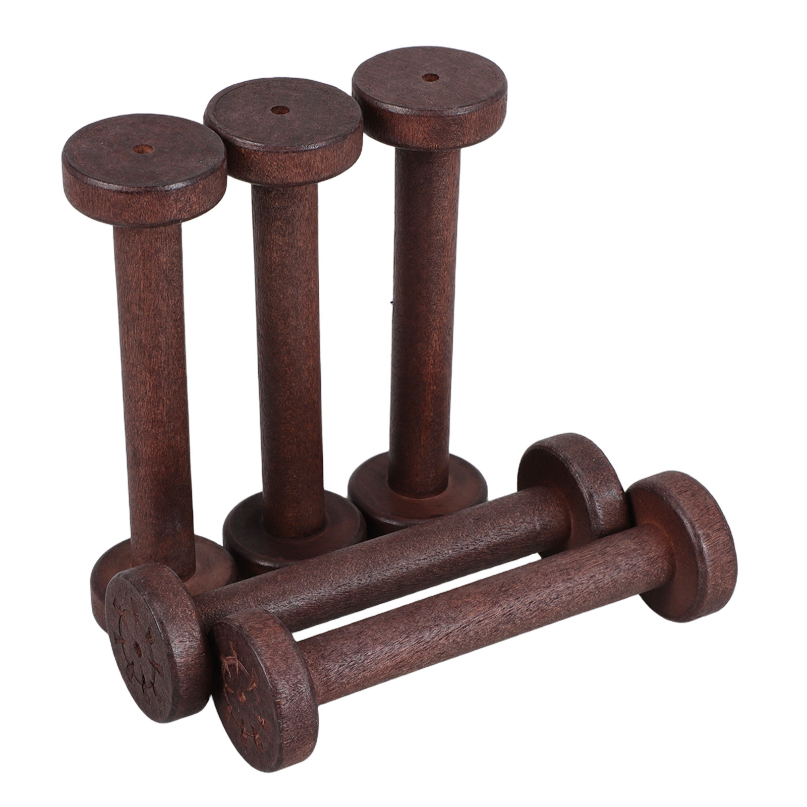 5Pcs Wooden Spools for Crafts  - đánh giá và giá Woodworking Diy Projects