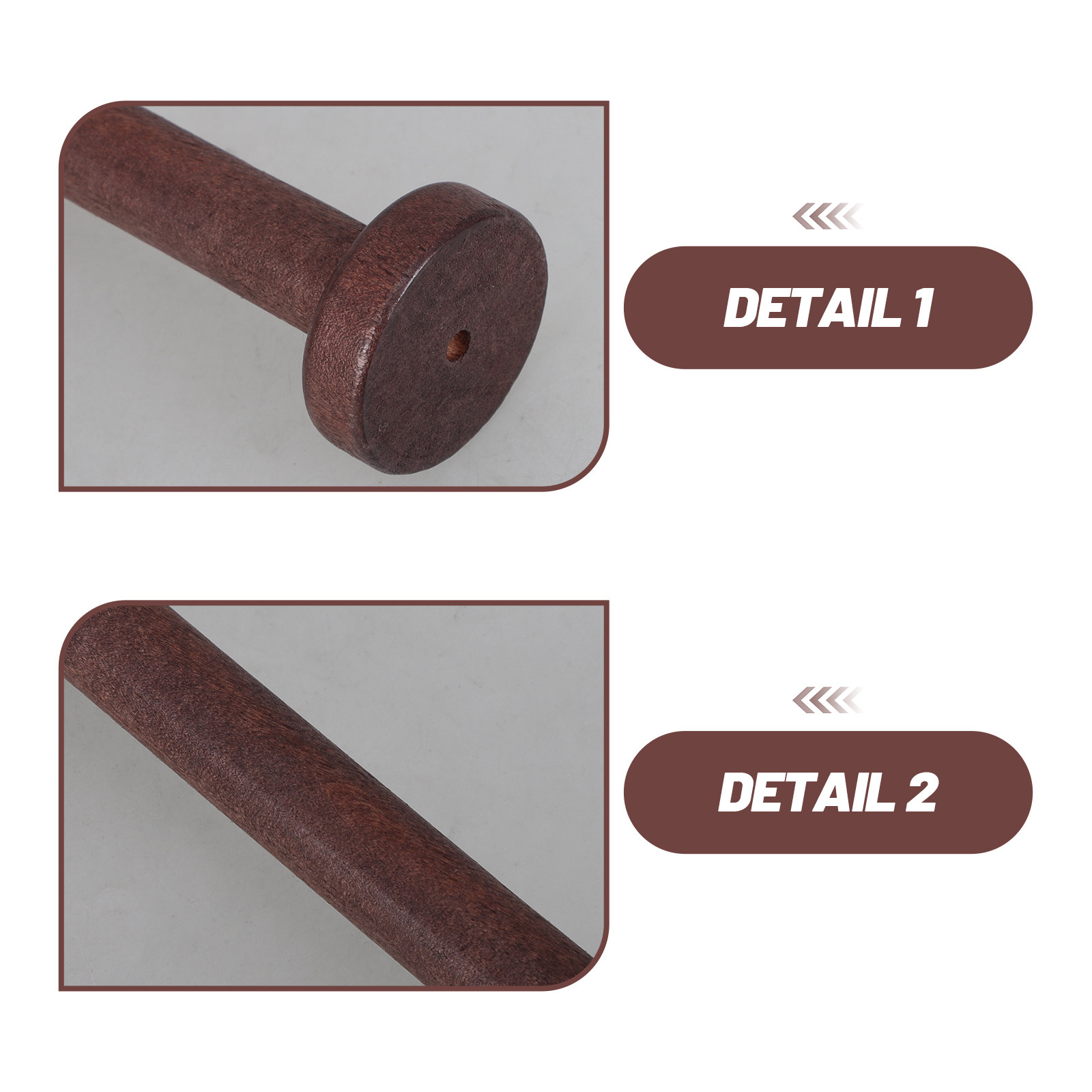 5Pcs Wooden Spools for Crafts  - đánh giá và giá Woodworking Diy Projects