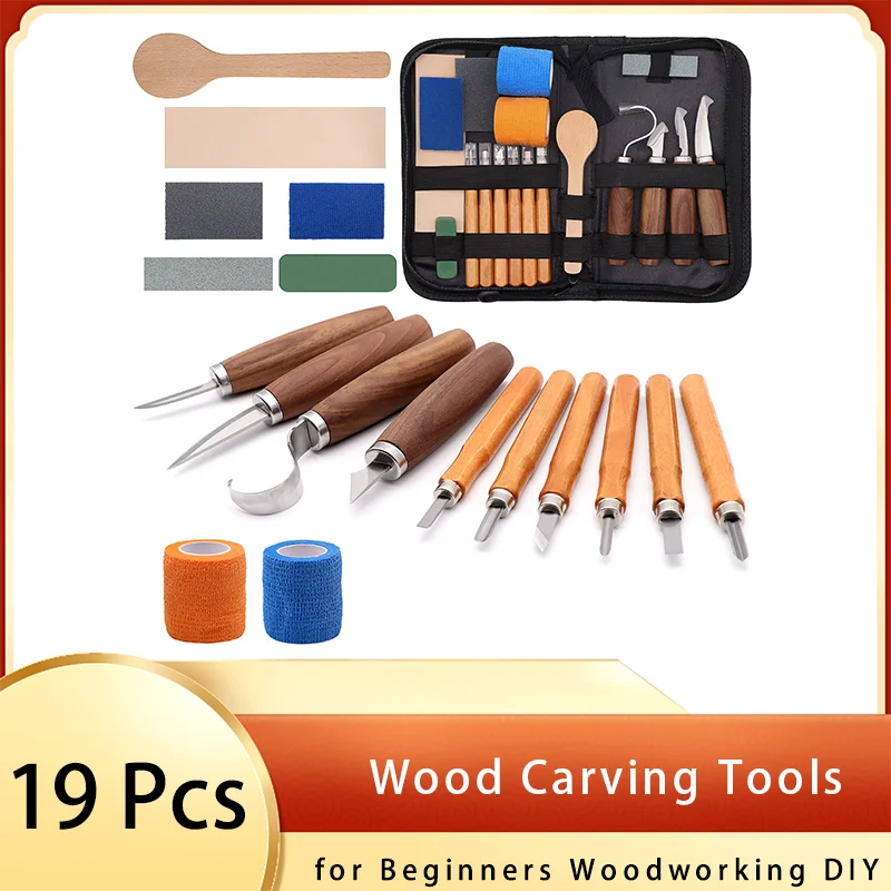 Wood Carving Knife Tools Kit 1 - đánh giá và giá Woodworking Kits For Adults