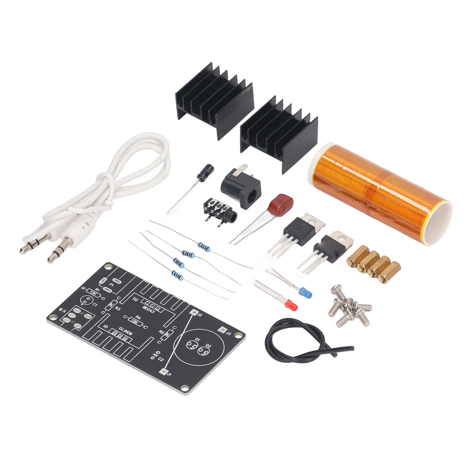 15W Mini Music Tesla Coil Kit  - đánh giá và giá Woodworking Kits For Adults