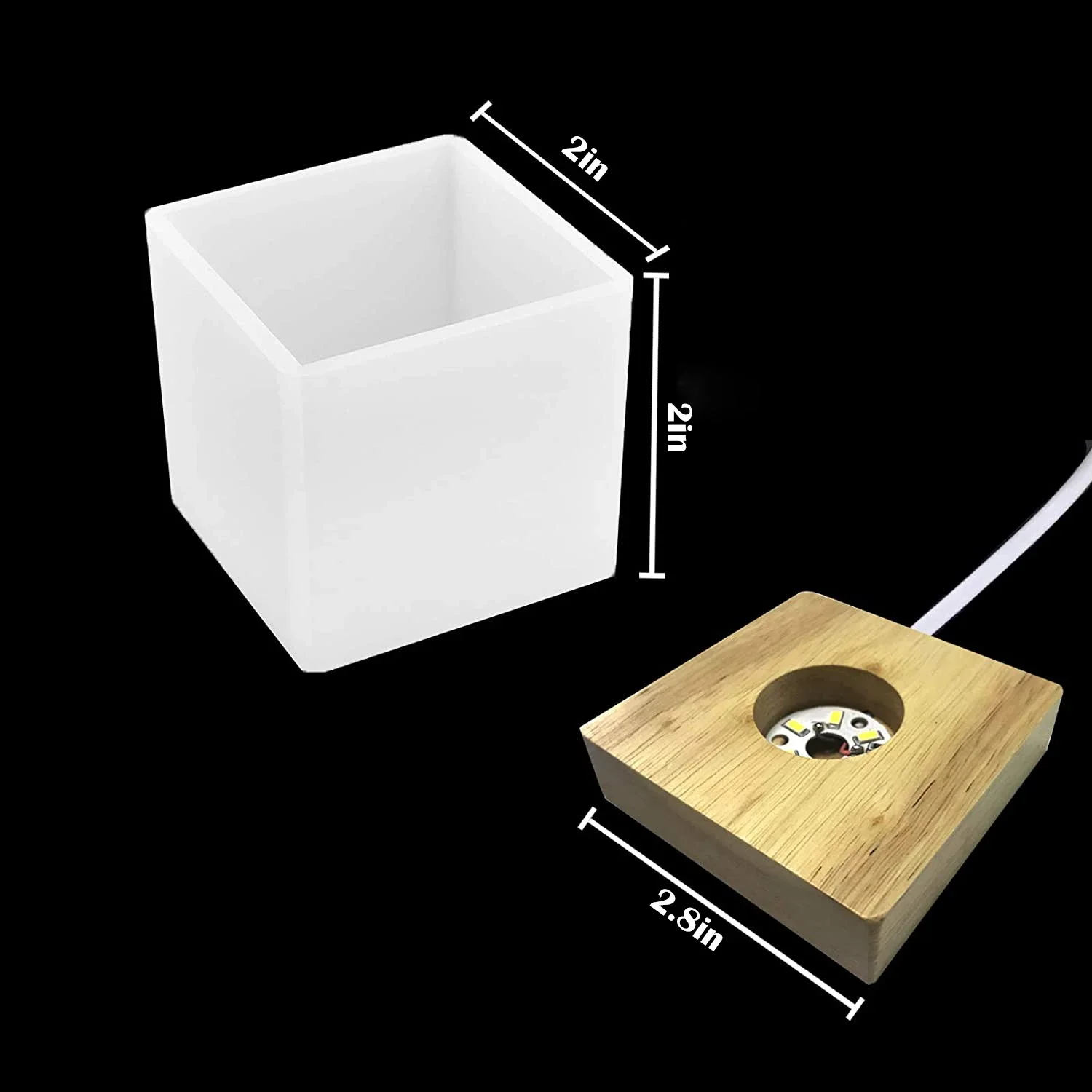 Vuông Nhựa Khuôn, Khuôn Silico - đánh giá và giá Woodworking Resin