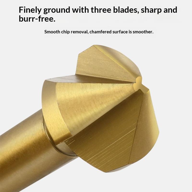 Chamfering End Mill Cutter 3 F - đánh giá và giá Woodworking Cnc Machine
