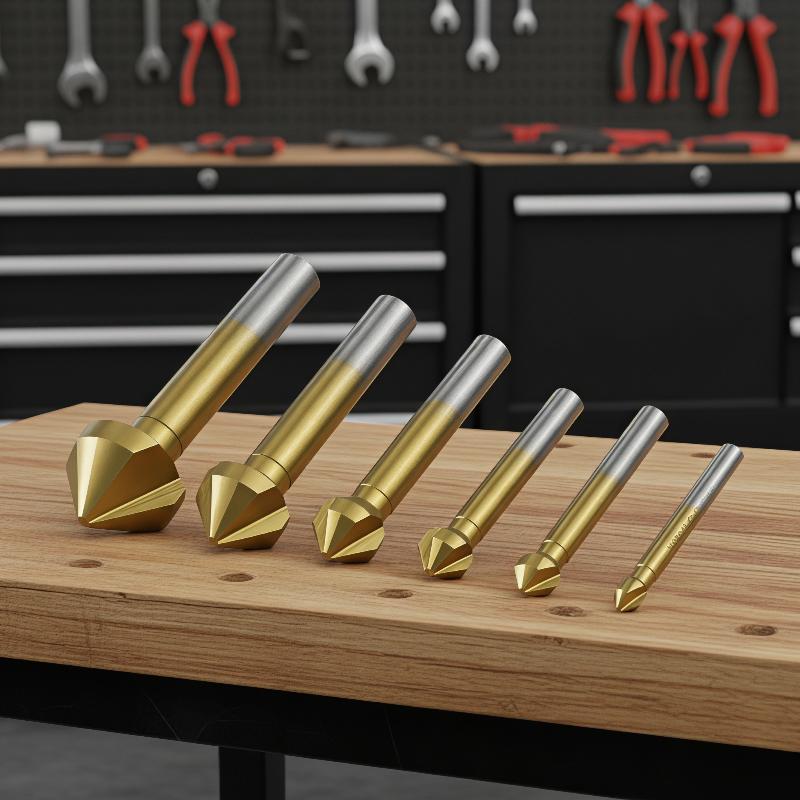 Chamfering End Mill Cutter 3 F - đánh giá và giá Woodworking Cnc Machine