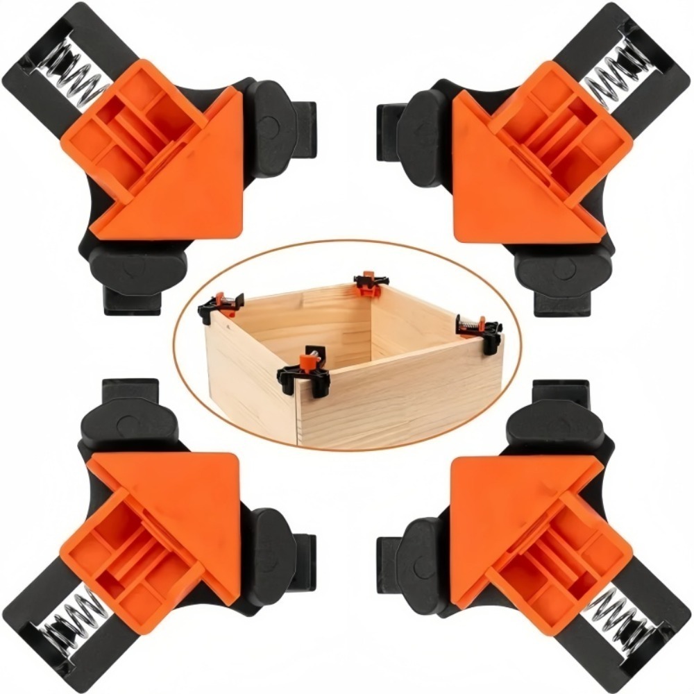 4pcs 90° Right Angle Clamp Fix - đánh giá và giá Woodworking Man