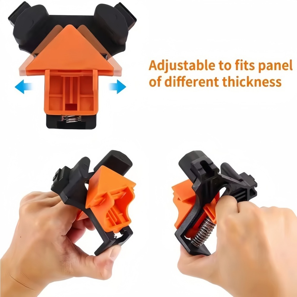 4pcs 90° Right Angle Clamp Fix - đánh giá và giá Woodworking Man