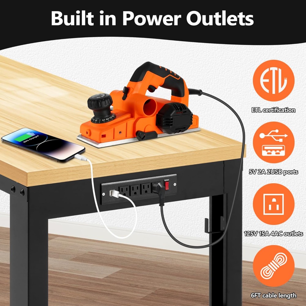 Adjustable Workbench, Heavy Du - đánh giá và giá Woodworking Workbench