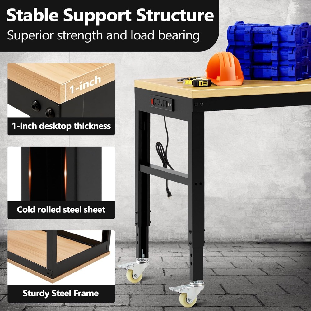 Adjustable Workbench, Heavy Du - đánh giá và giá Woodworking Workbench