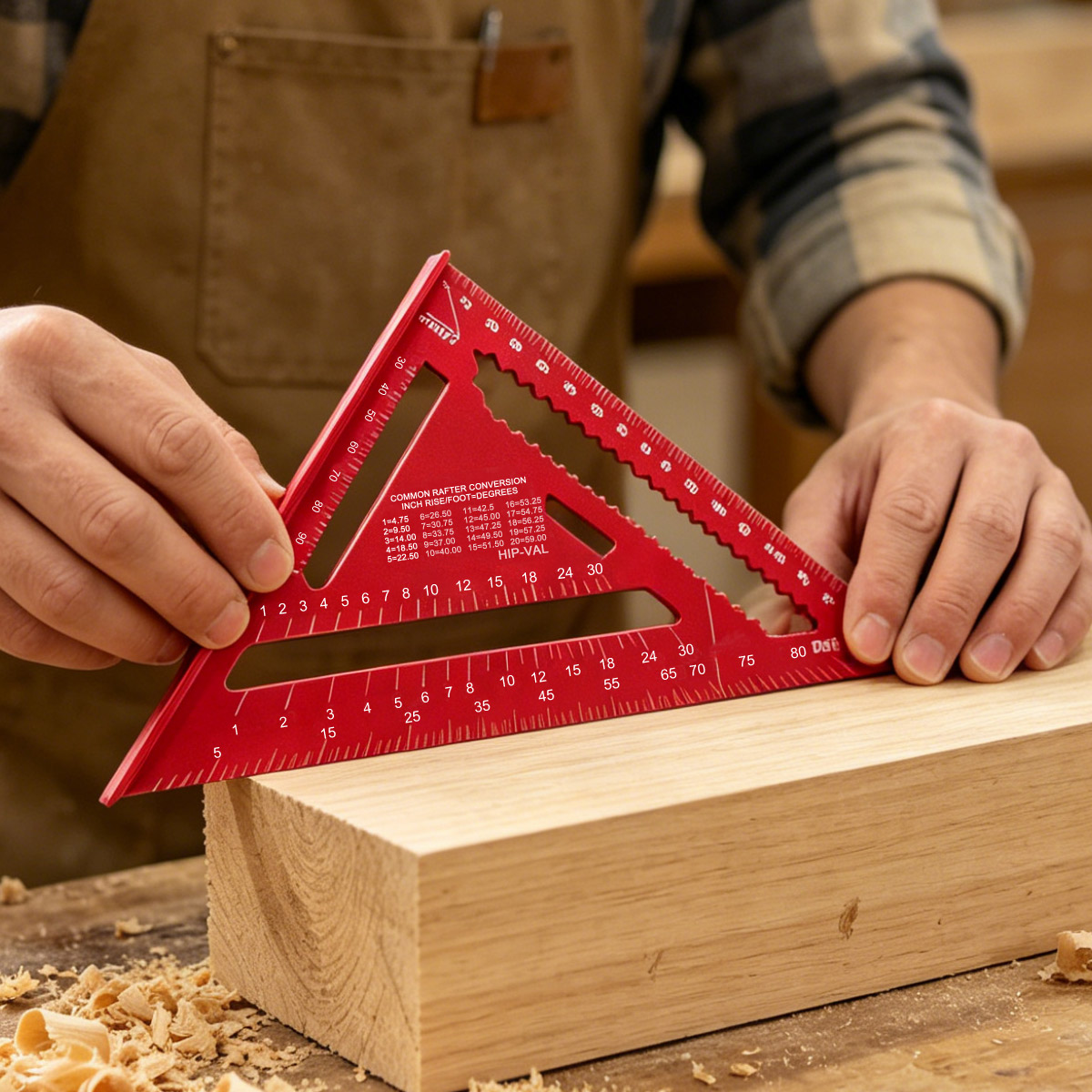 Aluminum Alloy Speed Square Hi - đánh giá và giá Woodworking Man