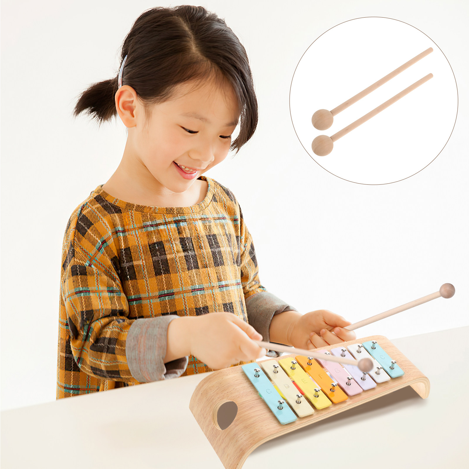 2Pcs Wooden Xylophone Mallets  - đánh giá và giá Woodworking Xylophone