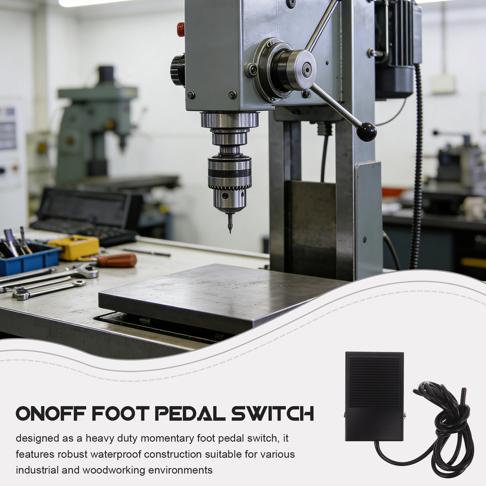 Momentary Foot Pedal Switch fo - đánh giá và giá Woodworking Machine