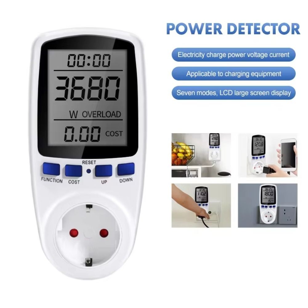 220V 110V Digital LCD Wattmete - đánh giá và giá Woodworking Uk