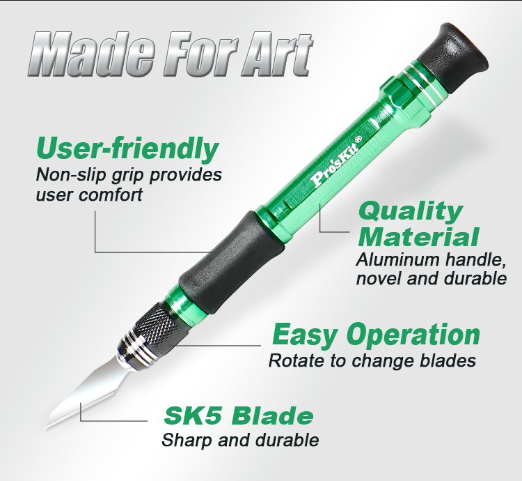 Pro'skit PD-398 handmade art c - đánh giá và giá Woodworking Marking Knife