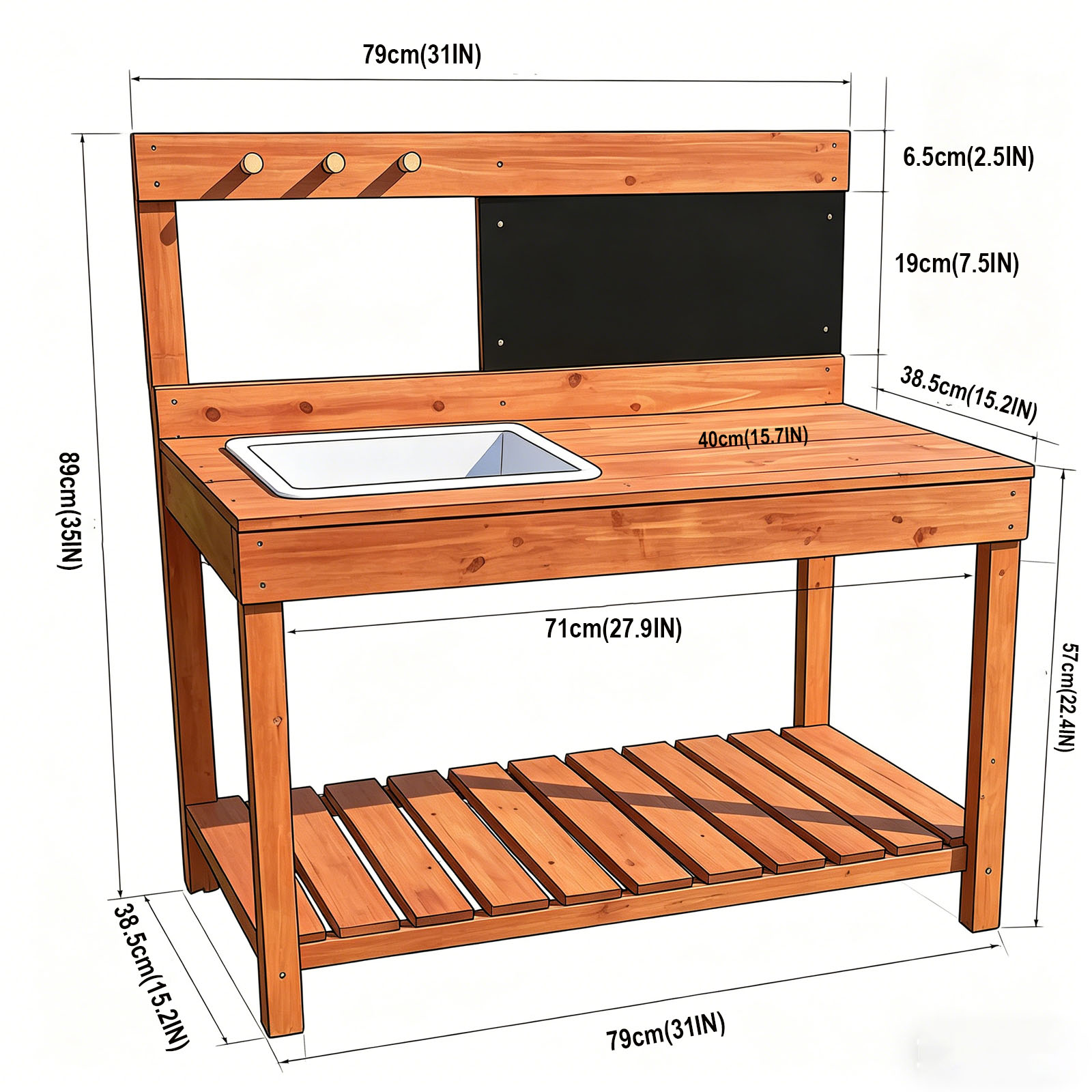 Wooden Potting Benches For Chi - đánh giá và giá Woodworking Workbench