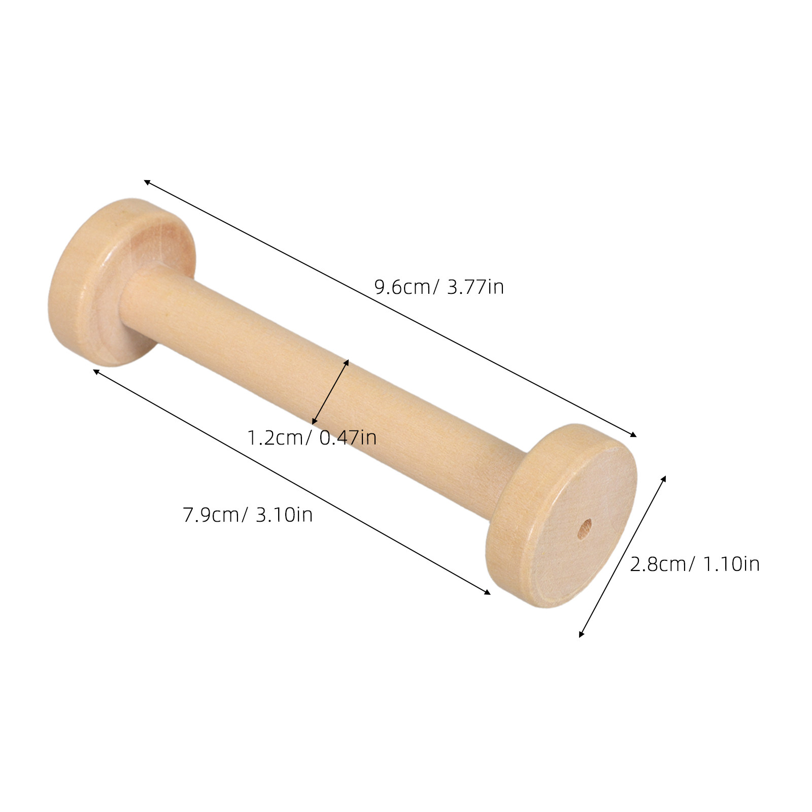 5Pcs Wooden Spools Natural Vin - đánh giá và giá Woodworking Diy Projects