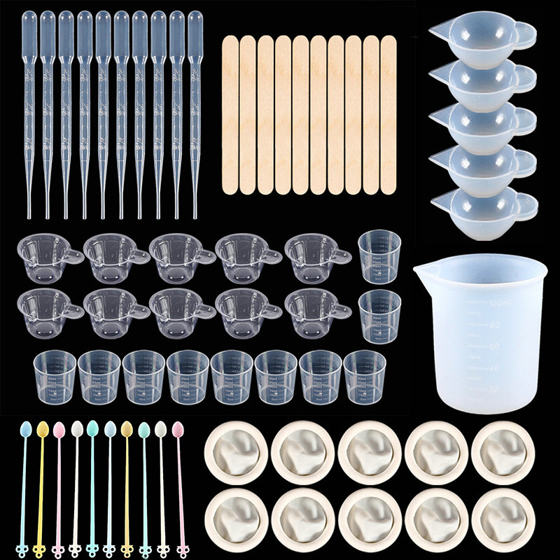 Epoxy Resin Tools Kit Silicone - đánh giá và giá Woodworking Resin