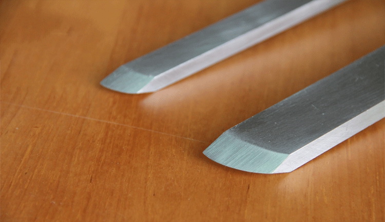 Cong xiên dao Chế Biến Gỗ dao  - đánh giá và giá Woodworking Marking Knife