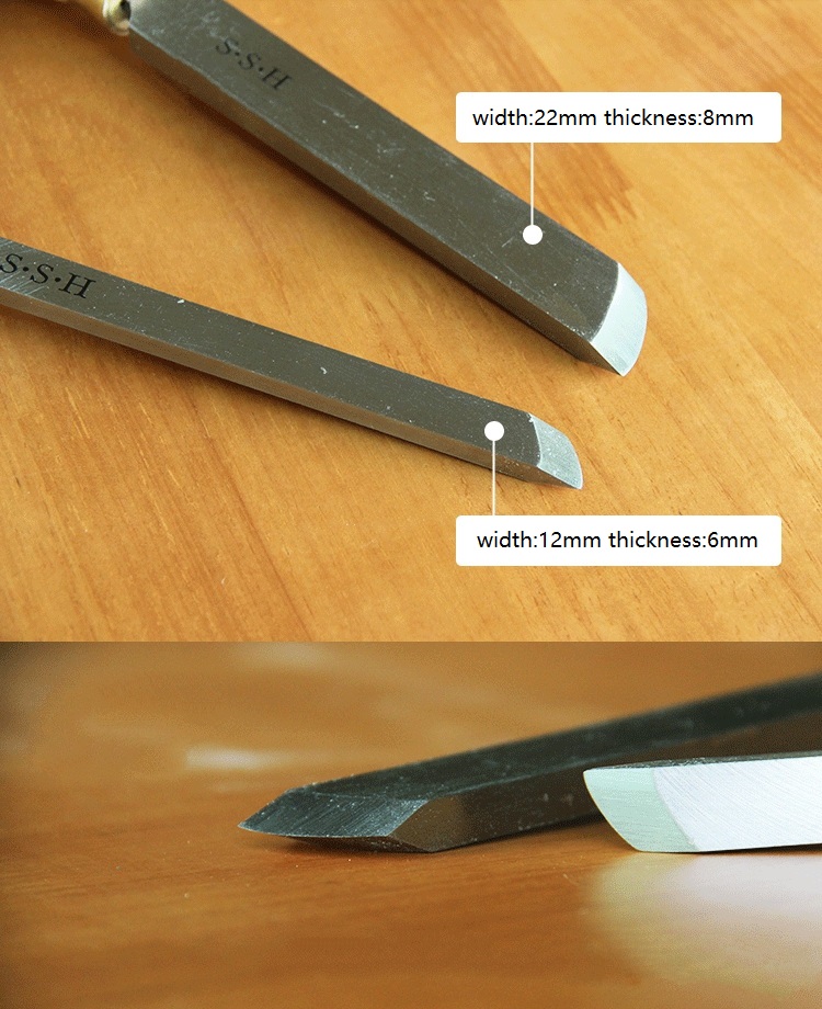 Cong xiên dao Chế Biến Gỗ dao  - đánh giá và giá Woodworking Marking Knife