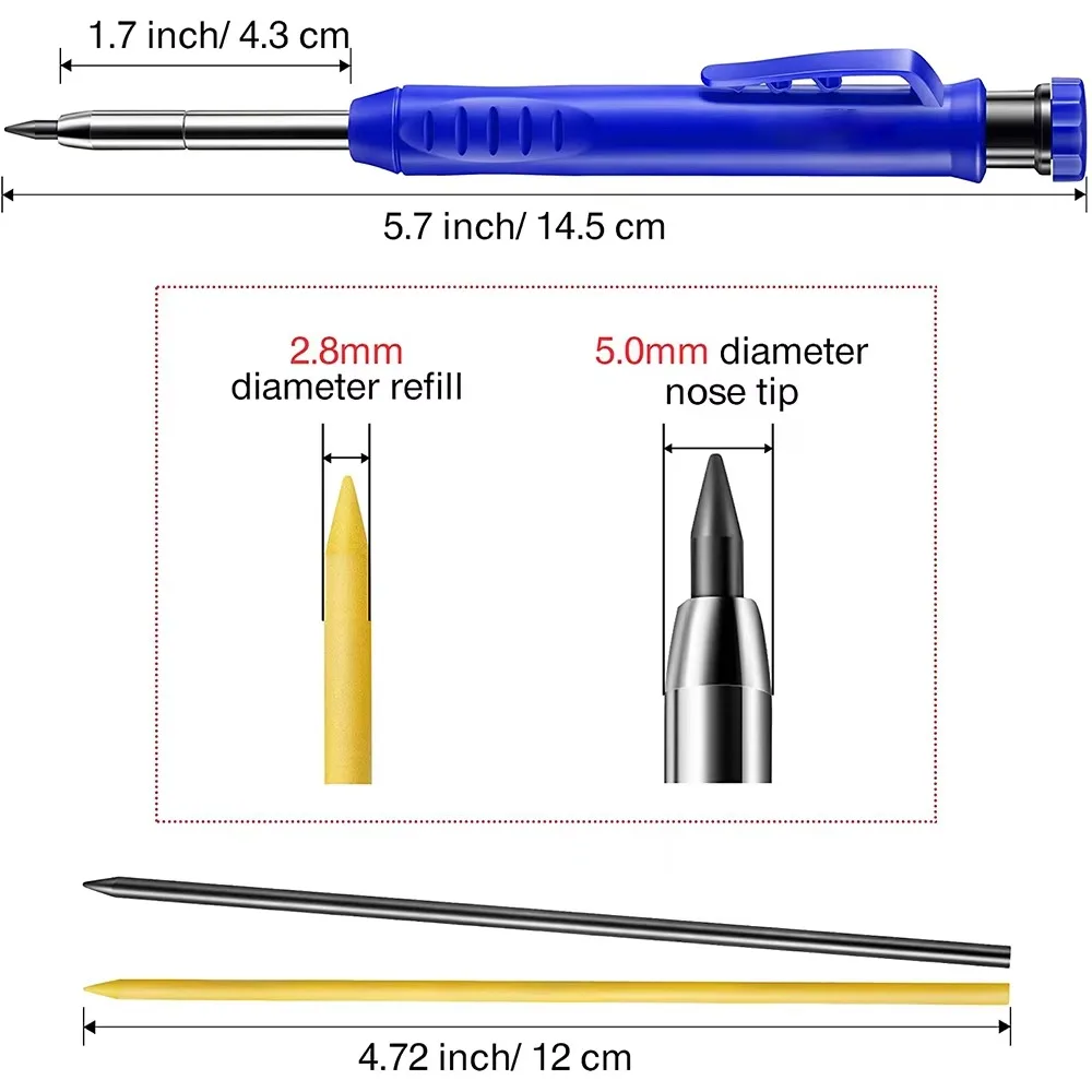 Solid Carpenter Pencil Set Woo - đánh giá và giá Woodworking Marking Knife