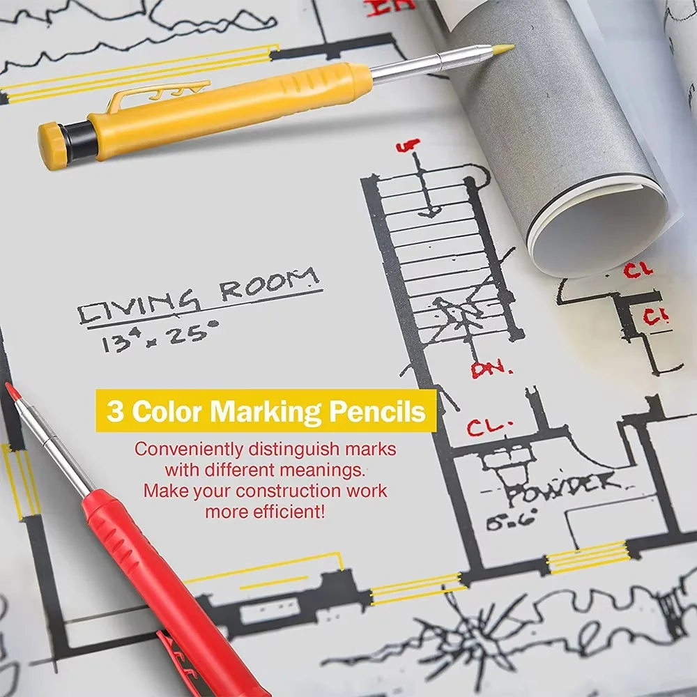 Solid Carpenter Pencil Set Woo - đánh giá và giá Woodworking Marking Knife