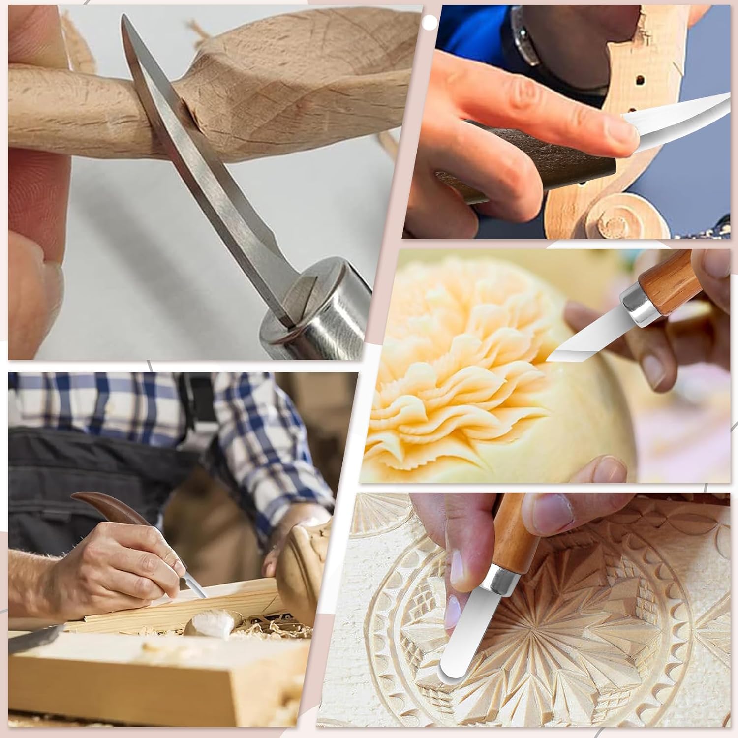Wood Carving Beginner Kit with - đánh giá và giá Woodworking Kits For Adults