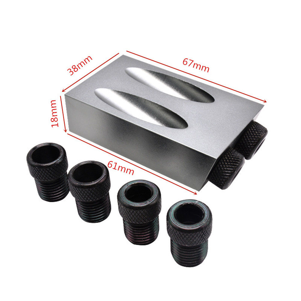 34pcs Oblique Hole Drill Set 1 - đánh giá và giá Woodworking Kits