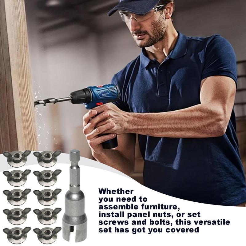 Wing Nut Kit 1/4-Inch Steel Er - đánh giá và giá Woodworking Kits For Adults